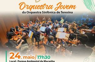 Orquestra Jovem da Orquestra Sinfônica de Teresina (Foto: Prefeitura de Teresina)