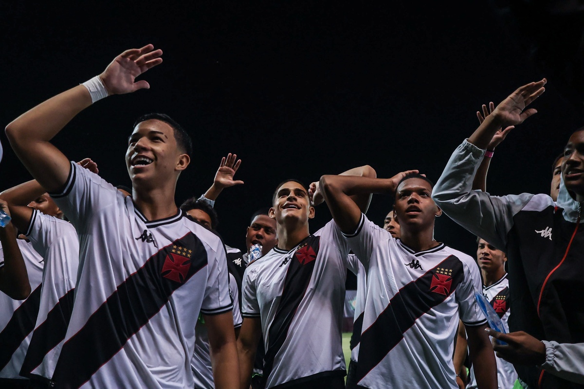 Vasco terá a seu favor a vantagem do mando de campo na final da Copa do Brasil Sub-17.