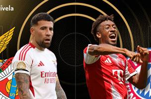 Benfica x Bayern (Foto: IconSport; Arte: Trivela)