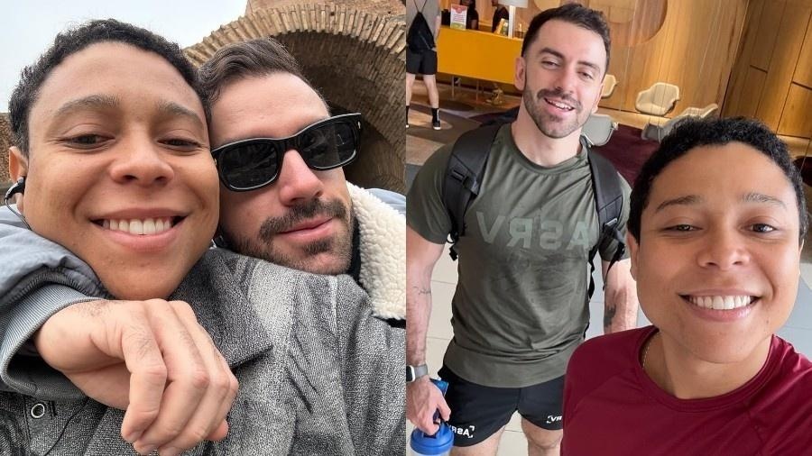 Bruno Matos, intérprete de Blogueirinha, e o namoro Edson Formaggio