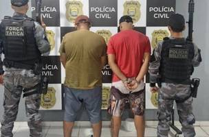 Suspeitos do assassinato. (Foto: Reprodução)
