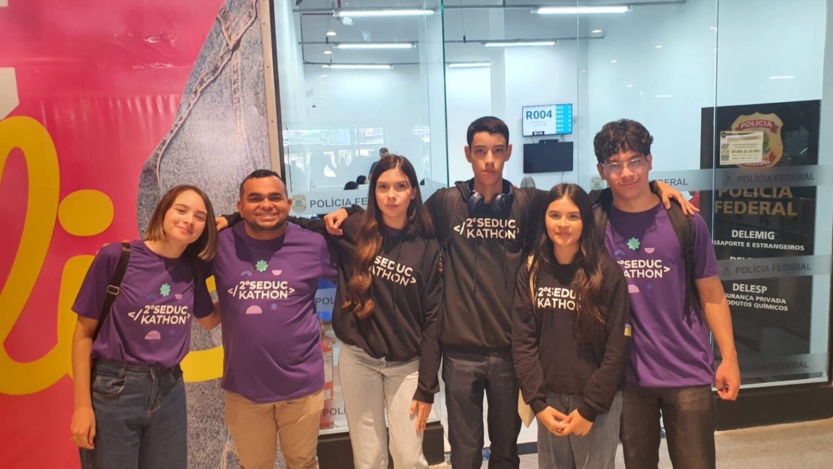 Alunos vencedores