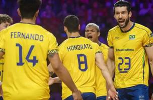 Brasil encara Argentina em busca de encaminhar vaga à fase final da VNL (Foto: Divulgação/CBV)