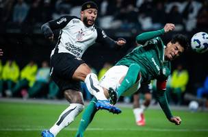 Memphis dá vitória ao Corinthians contra Palmeiras em jogo da Copa do Brasil (Foto: REBECA SCHUMACKER/ENQUADRAR/ESTADÃO CONTEÚDO)