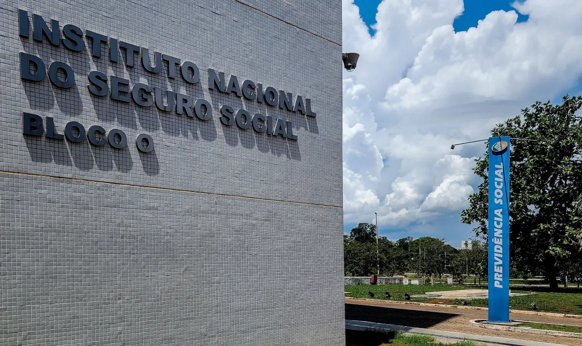 Prédio do Instituto Nacional do Seguro Social. Edfício sede do INSS, em Brasília