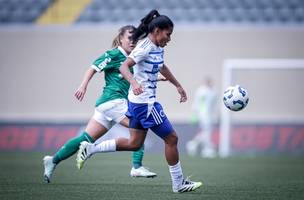 Cruzeiro X Palmeiras pelo Brasileirão Feminino (Foto: Divulgação/Cruzeiro)
