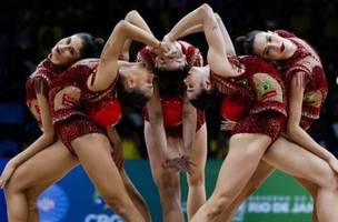 Equipe brasileira de Ginástica Rítmica (Foto: Reprodução / Instagram)