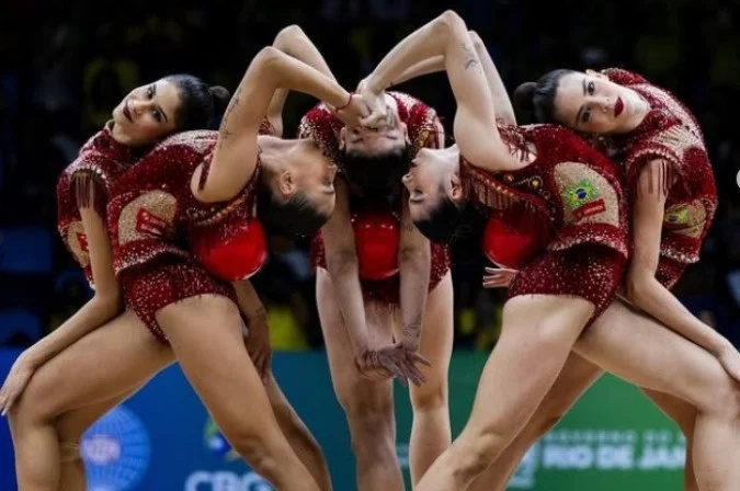 Equipe brasileira de Ginástica Rítmica
