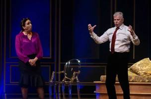 Espetáculo Fica Comigo Esta Noite, estrelado por Marisa Orth e Miguel Falabella (Foto: Reprodução/Divulgação)