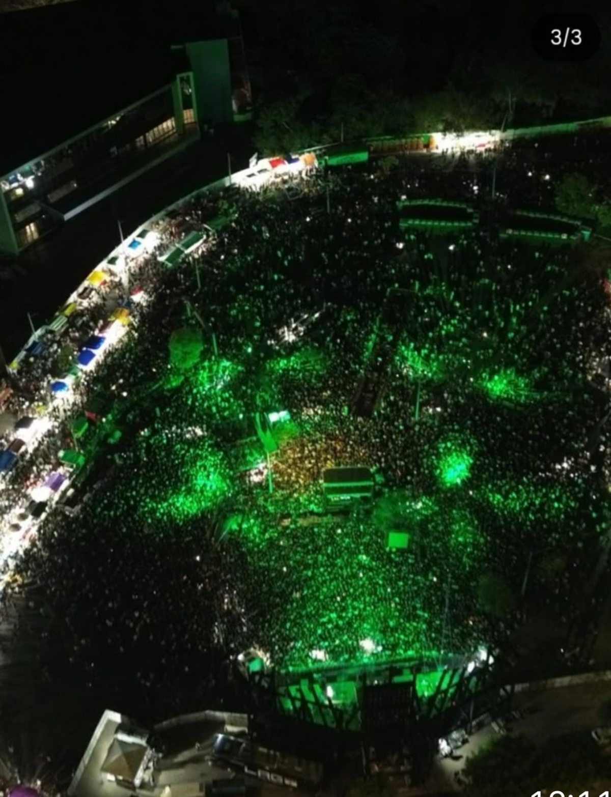 Essa multidão no show de Natanzinho e Safadão, no aniversário de Teresina