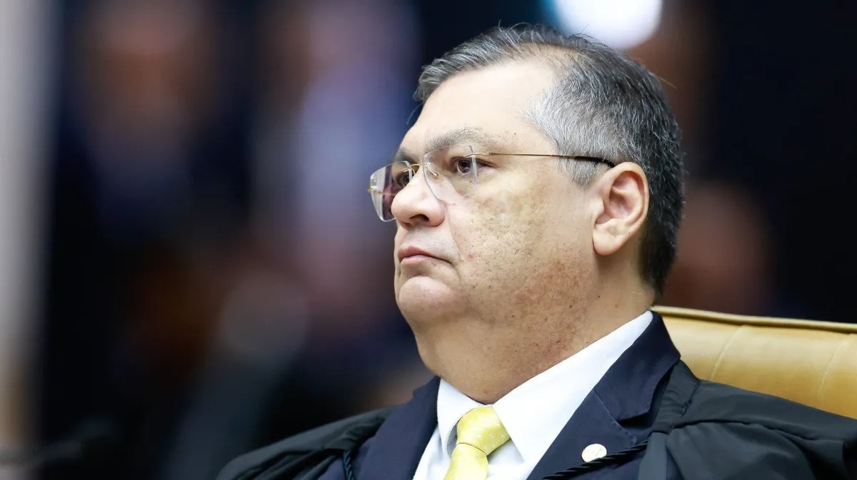 Flávio Dino durante a sessão do STF