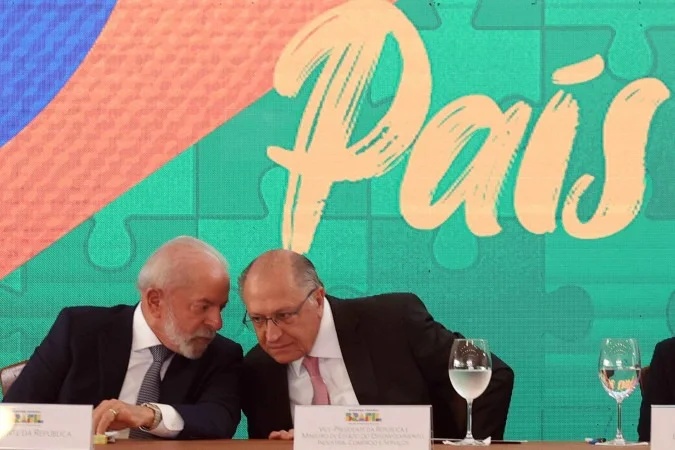 Lula e Geraldo Alckmin