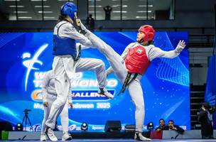 Maria Clara Pacheco conquistou mais um ouro na temporada (Foto: World Taekwondo)