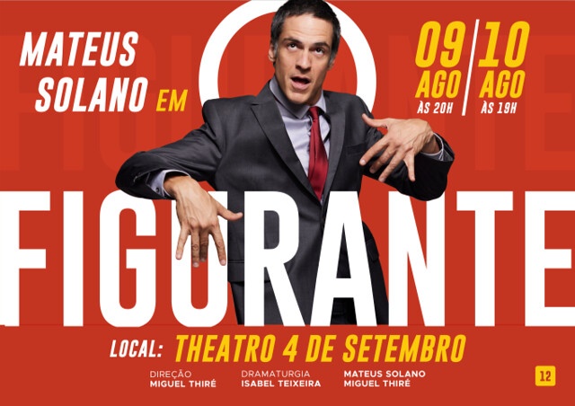 Mateus Solano em "O Figurante"