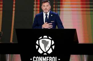Presidente da Conmebol - Alejandro Dominguez (REUTERS/Cesar Olmedo) (Foto: Divulgação / InfoMoney)