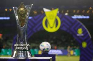 Troféu do Brasileirão Sub-20 (Foto: Fernando Roberto/Red Bull Bragantino)