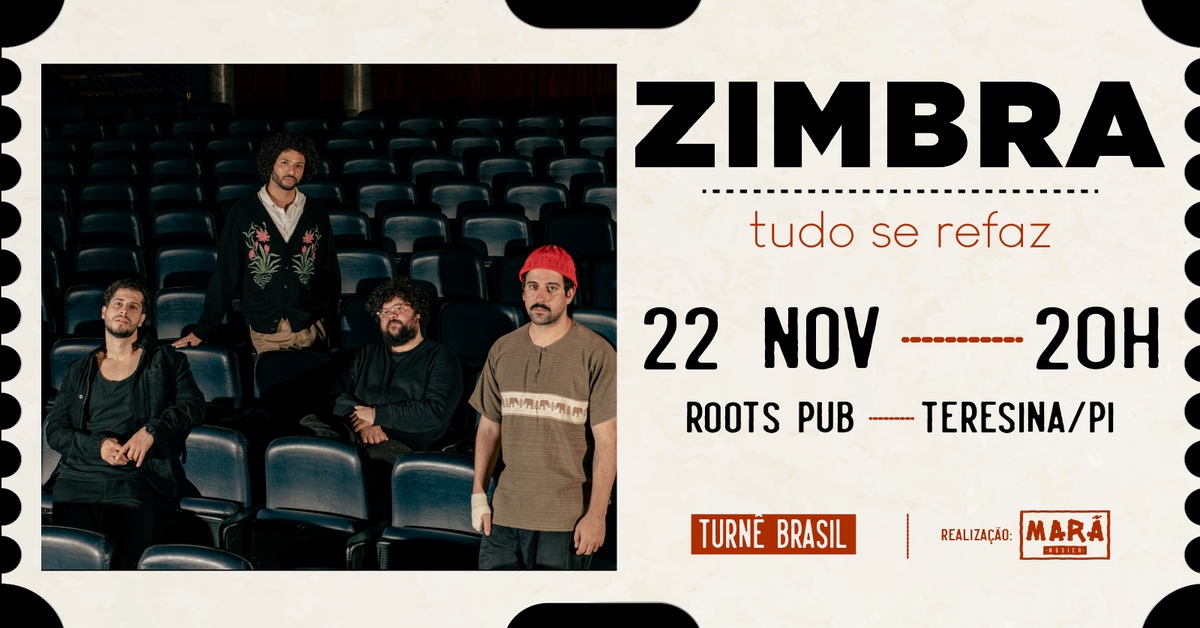 Zimbra - Turnê Tudo Se Refaz