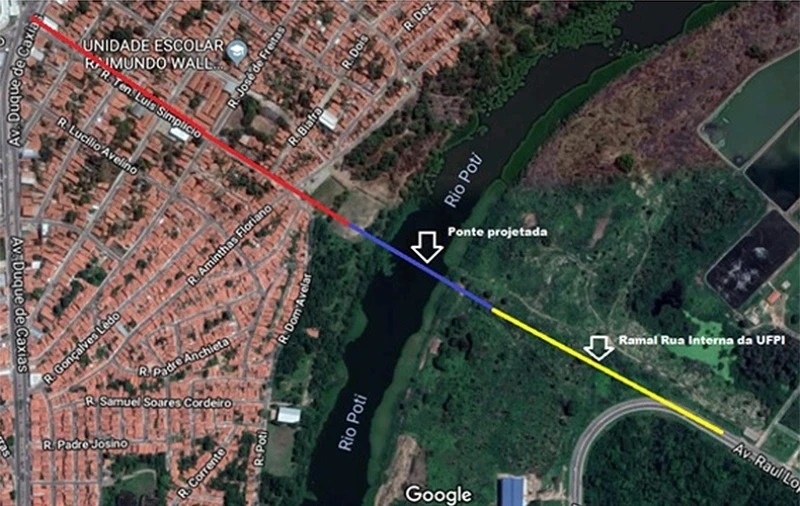 A nova ponte anunciada por Silvio Mendes