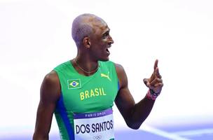 Alison Dos Santos (Foto: Martin BERNETTI / AFP)