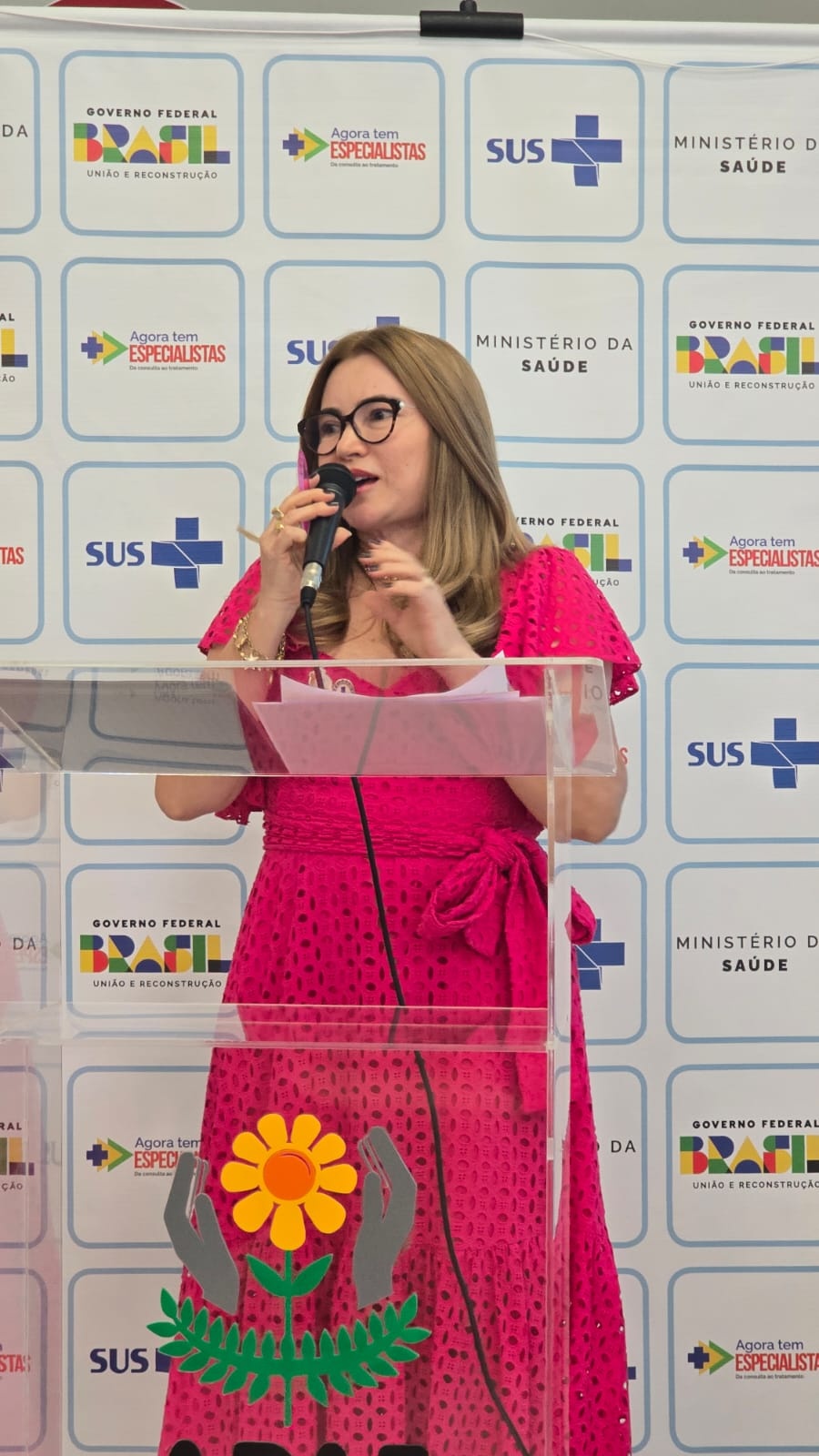 Antônia Maria Leal,  superintendente do Ministério da Saúde do Piauí.