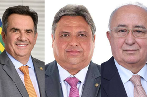 Ciro Nogueira, Júlio Cesar e Julio  Arcoverde. Fazendo mimo aos suplentes para terem mais votos (Foto: Reprodução)