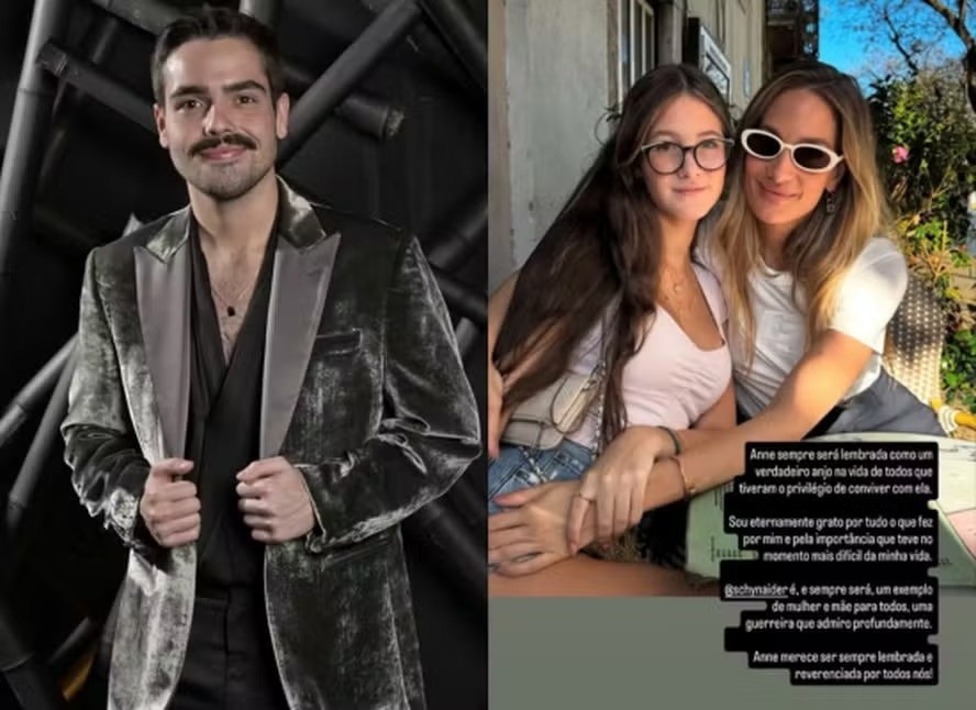 João Silva lamenta morte da ex-enteada Anne Marie Garnero, filha da modelo Schynaider Moura