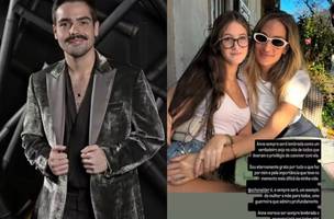 João Silva lamenta morte da ex-enteada Anne Marie Garnero, filha da modelo Schynaider Moura (Foto: Reprodução)