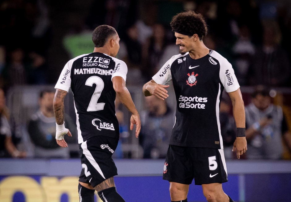 Matheuzinho marcou o gol da vitória sobre o Fluminense