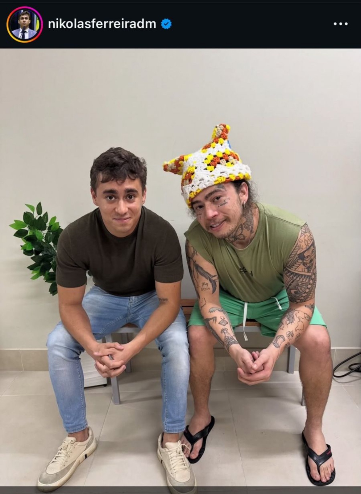 Nicolas e Windsonn…caras limpas