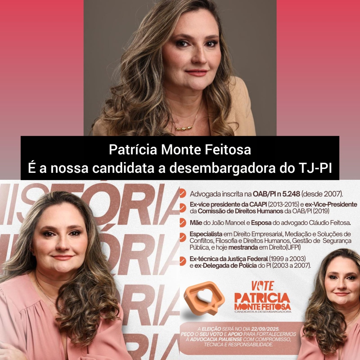 Patricia Monte candidata