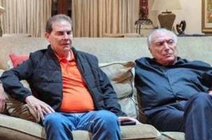 Paulinho da Força e Michel Temer (Foto: Reprodução)