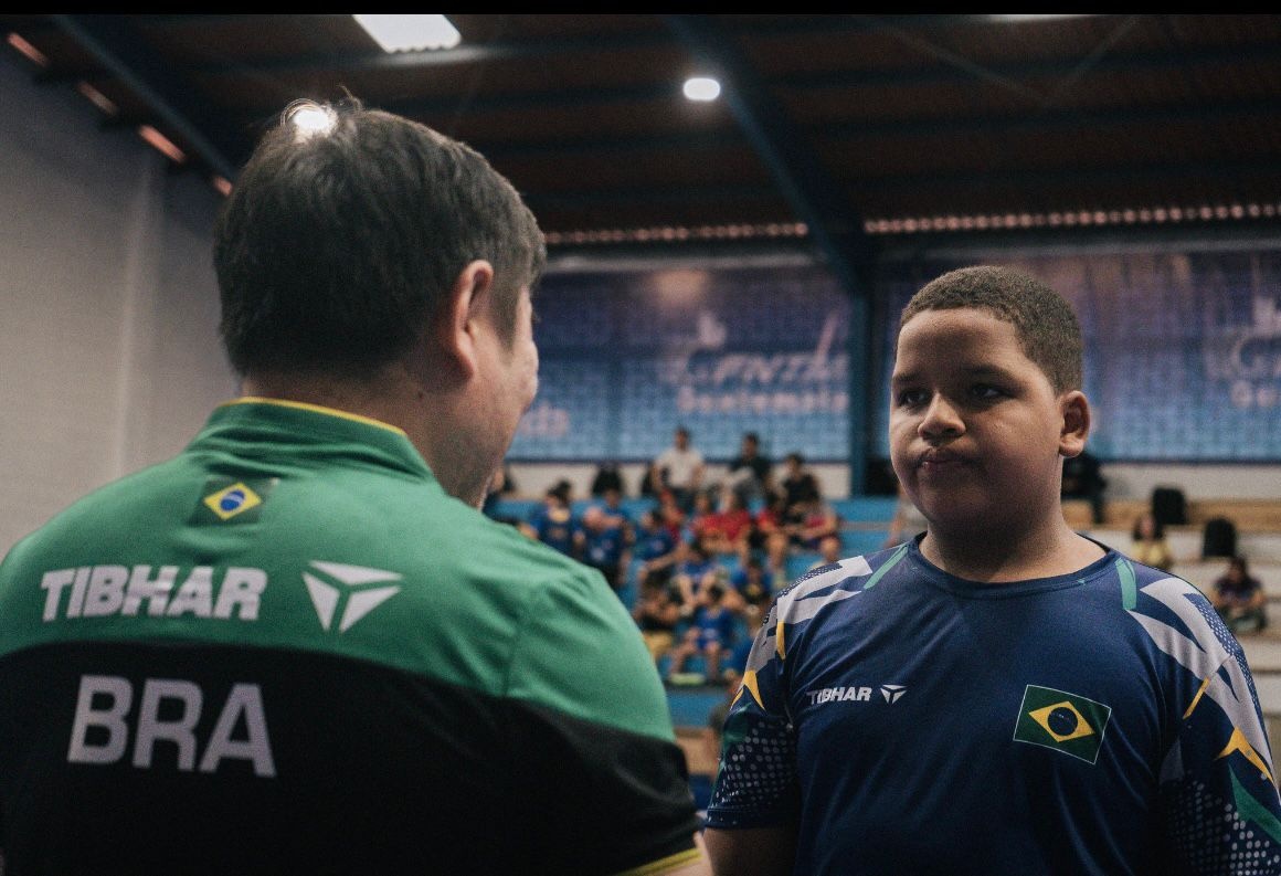 Piauiense Israel Júnior brilha e conquistar a prata pelo Brasil no Pan-Americano de Tênis de Mesa Sub-13