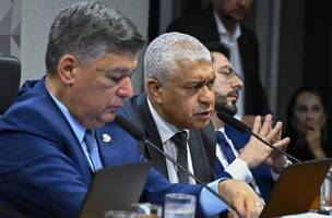 Voz de prisão de Rubens é solicitada durante sessão conduzida por Viana (Foto: Waldemir Barreto/Agência Senado)