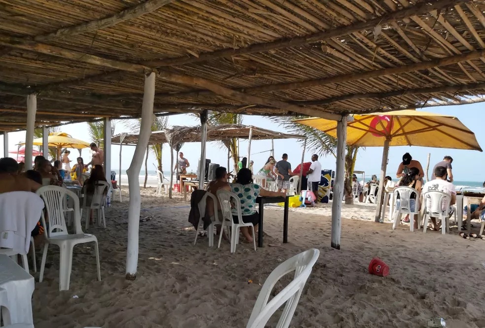A exploração na praia é de espantar turista