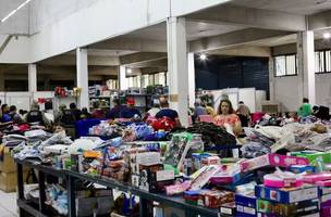 Bazar solidário acontece no Atlantic City (Foto: Divulgação)