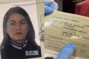 Consulado confirma recebimento de passaporte de Eliza Samudio em Lisboa (Foto: Reprodução/Leo Dias Tv)