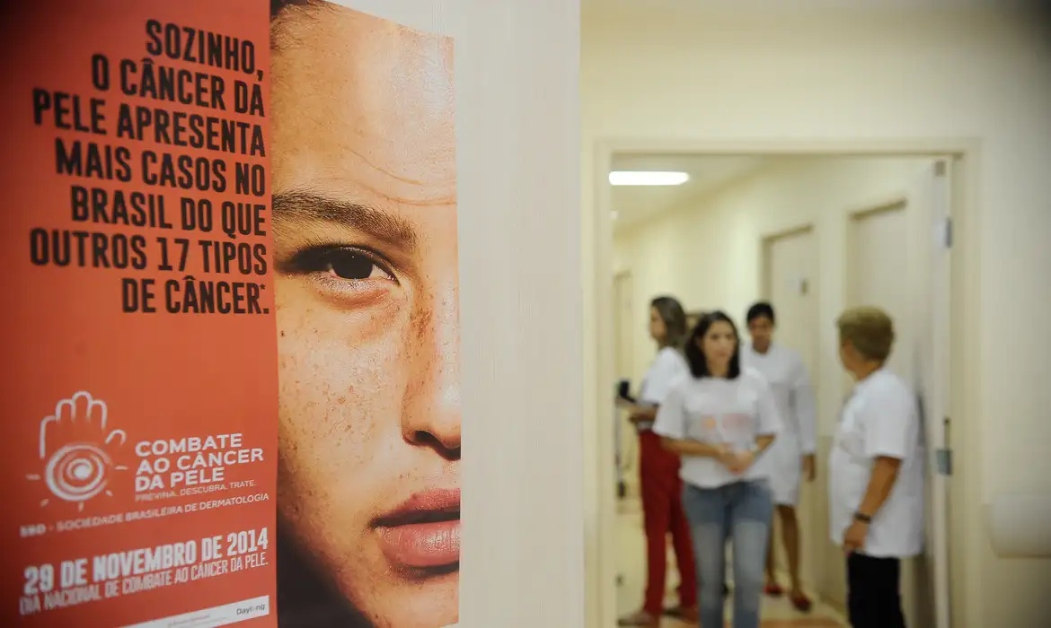 Crescem os casos de câncer de pele no Brasil, aponta levantamento