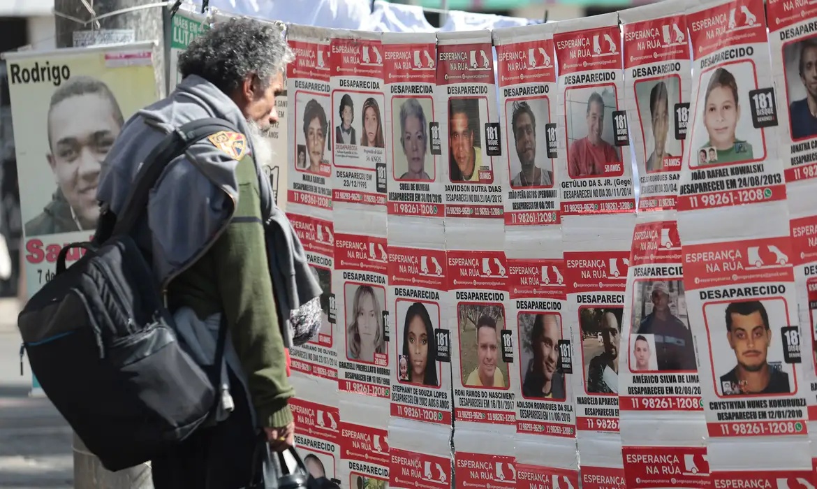 Desaparecimentos no país passam de 84 mil e média chega a 232 casos por dia