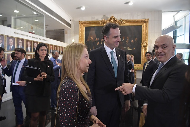 Escritório pertence à esposa do ministro Alexandre de Moraes