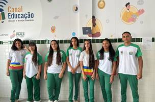 Estudantes do Piauí batem recorde de medalhas na OLITEF 2025 (Foto: Ascom Seduc)