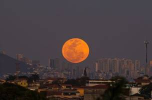 Lua cheia deste sábado marca a primeira superlua observável de 2026 (Foto: Fábio Barros/Agência Estado)