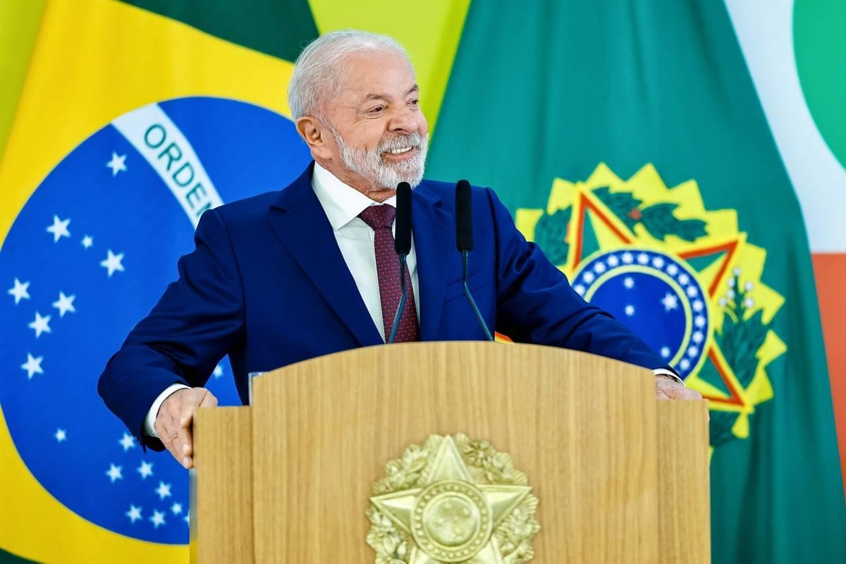 O presidente da República, Luiz Inácio Lula da Silva, durante entrevista no Palácio do Planalto, em Brasília - 18/12/2025