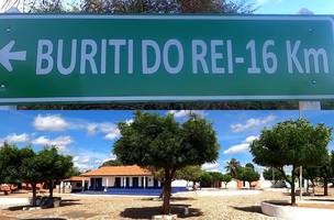 Povoado Buriti do Rei, em Oeiras, pleiteia emancipação política para virar cidade (Foto: Reprodução)