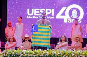 Uespi abre celebração dos 40 anos com exposição histórica e espetáculo cultural (Foto: Gabriel Paulino)