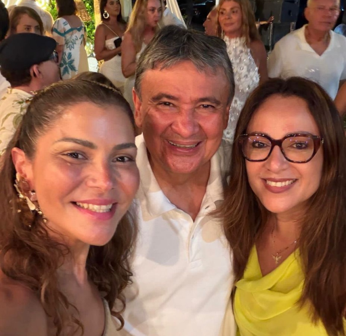 Wellington, a deputada e a conselheira, no réveillon