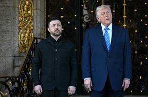 Zelensky diz que acordo de segurança com EUA está pronto para assinatura (Foto: Jim WATSON / AFP)