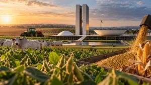 Cerca de 200 integrantes da FPA foram eleitos ou reeleitos (Foto: Revista Oeste/Gerado com IA)
