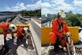 Cachorro preso em viaduto é resgatado por bombeiros em Salvador