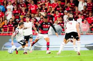 Estudiantes eliminou o Flamengo na noite desta quinta-feira (22) (Foto: Gilvan Souza/Flamengo)