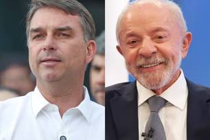 Flavio e Lula (Foto: Reprodução)